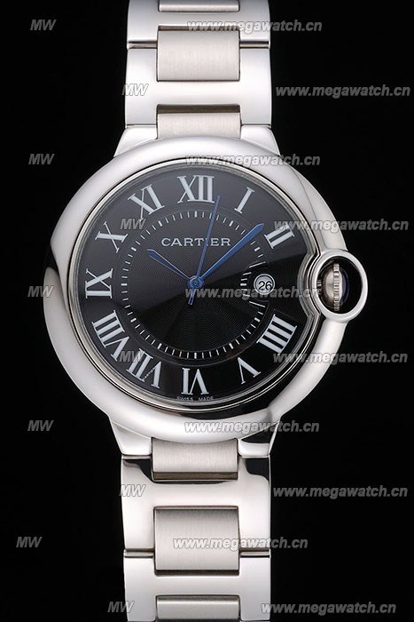 Black Dial Cartier Tank replica